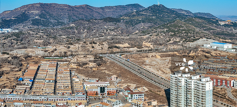和顺县 义兴镇 迎宾路 城市 晋中市图片素材