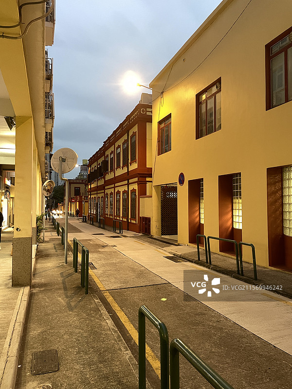 中国澳门望德堂区塔石街图片素材