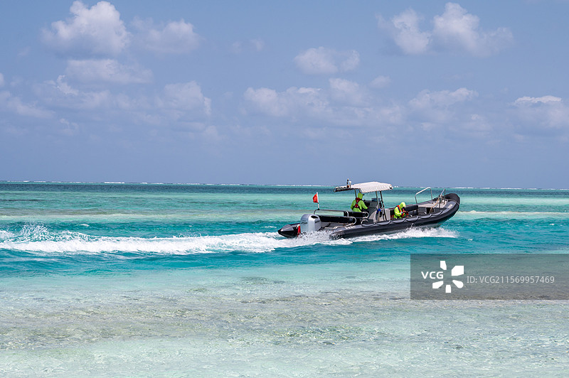 美丽富饶的西沙群岛图片素材