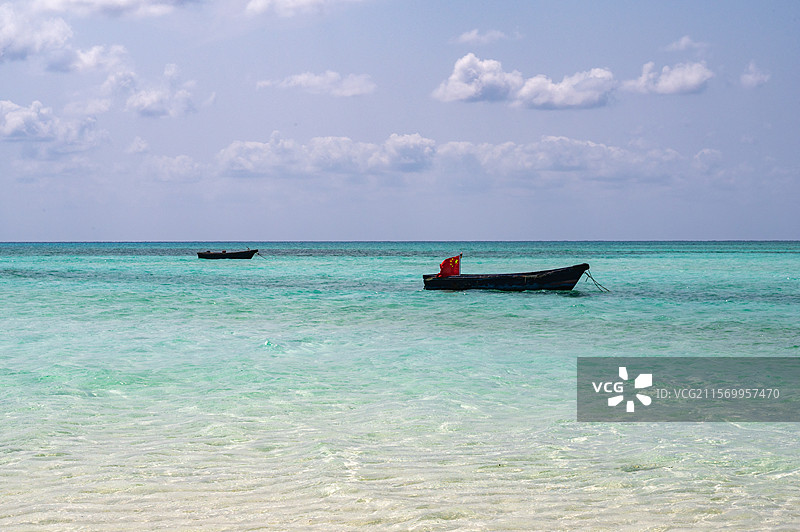 美丽富饶的西沙群岛图片素材