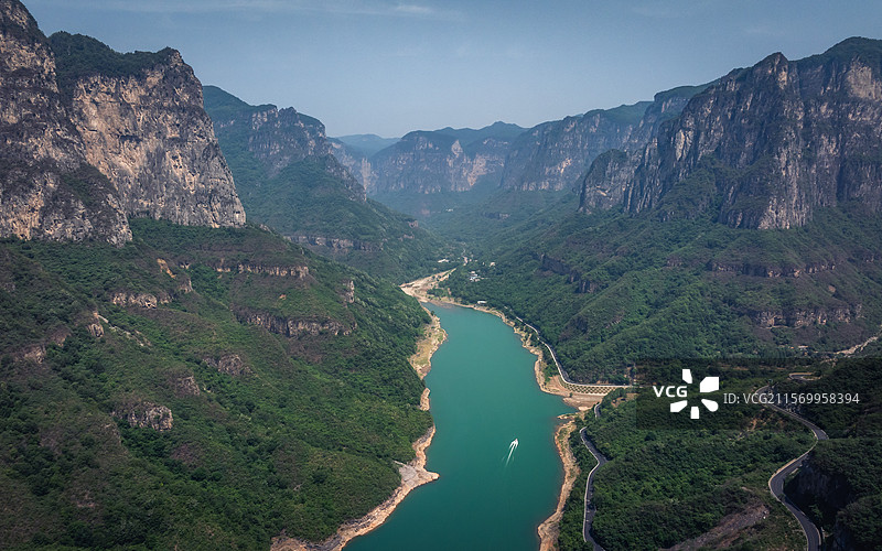 云台山峡谷图片素材
