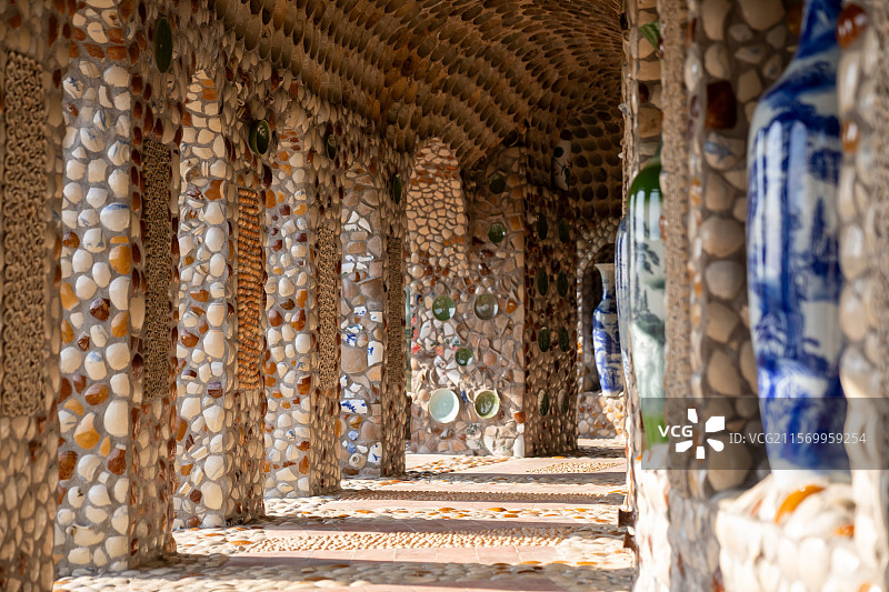 云南红河建水贝山陶庄美丽风光图片素材