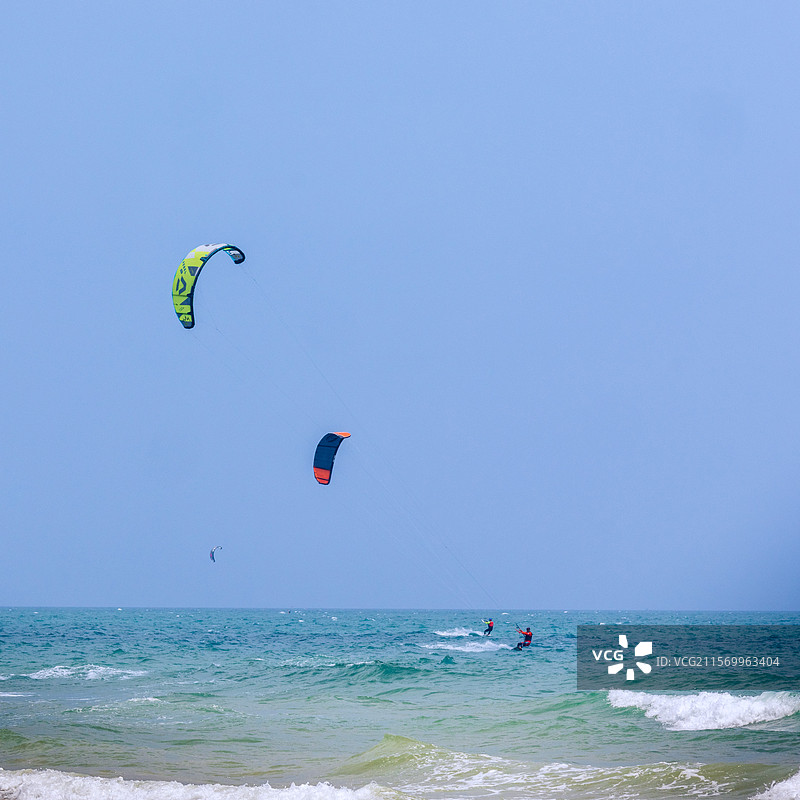 风筝冲浪图片素材