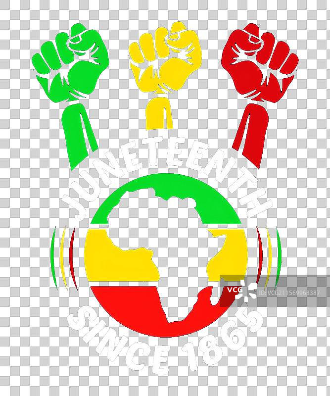 自1865年以来的解放日图片素材