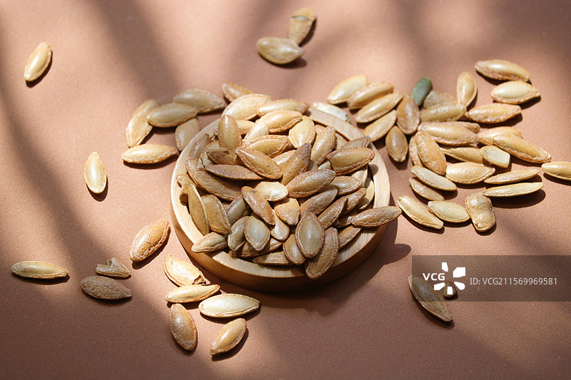 休闲零食南瓜子特写图片素材