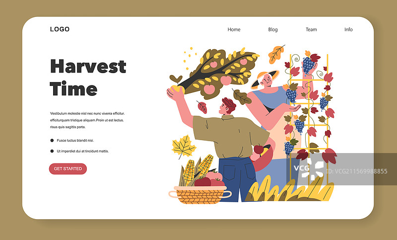 欢迎秋天的到来图片素材