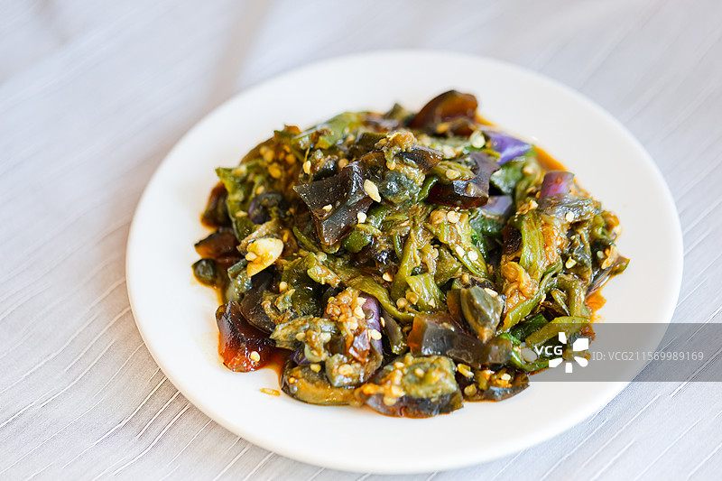 湖南菜擂辣椒皮蛋图片素材