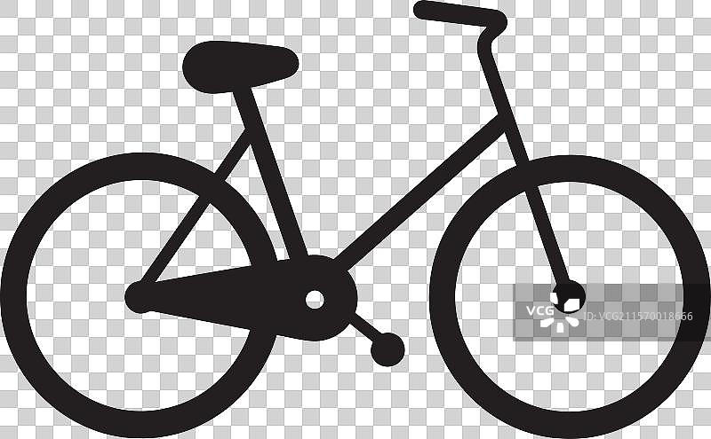 速度夜骑，轮子上的自行车艺术图片素材