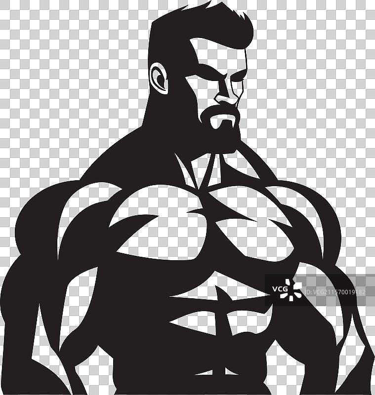 雕刻的轮廓，乌木设计，铁质粗犷图片素材