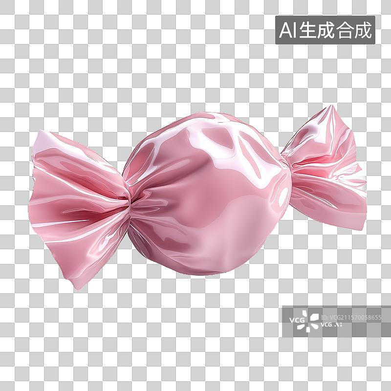 【AI数字艺术】粉色糖果包装图片素材