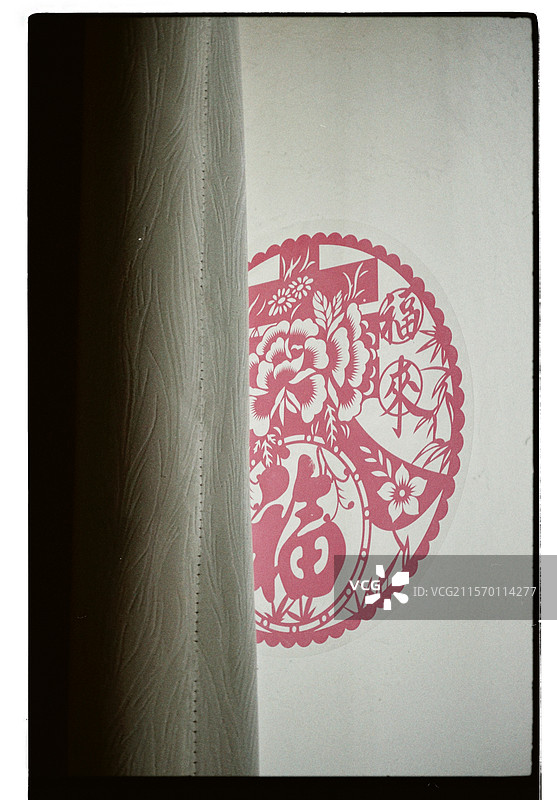 玻璃窗花图片素材