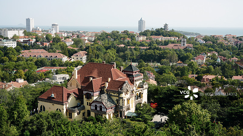 青岛-德国总督府旧址图片素材