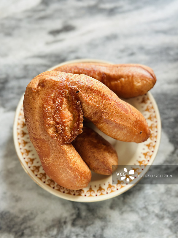 上海特色美食糖糕图片素材