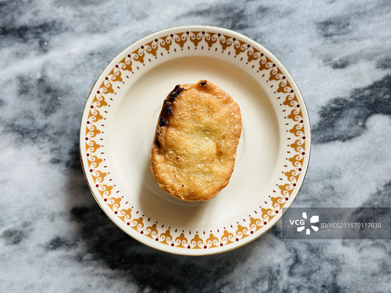 上海特色美食油墩子图片素材