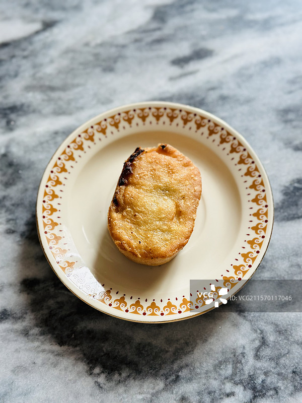 上海特色美食油墩子图片素材