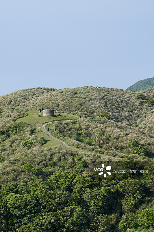 台北阳明山擎天岗图片素材