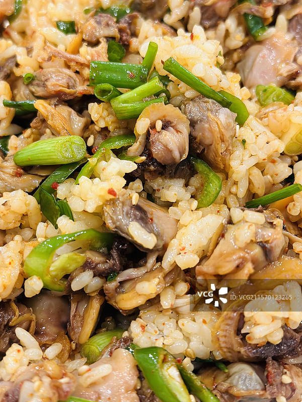 首尔美食泥蚶拌饭图片素材