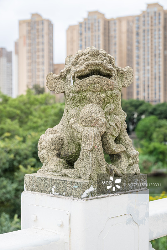 泉州·泉州大桥石狮子图片素材