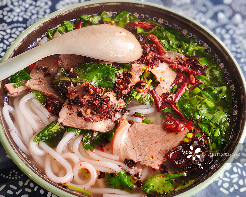 贵州水城羊肉粉图片素材