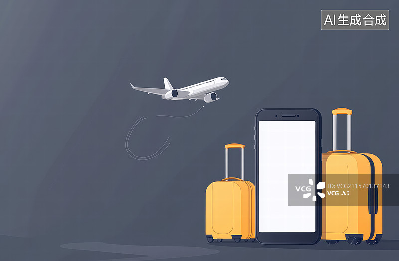 【AI数字艺术】旅行梦想与远方图片素材