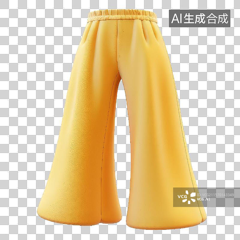 【AI数字艺术】3D宽松运动裤子运动裤图片素材
