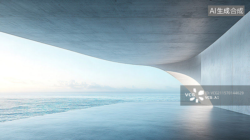 【AI数字艺术】现代建筑图片素材