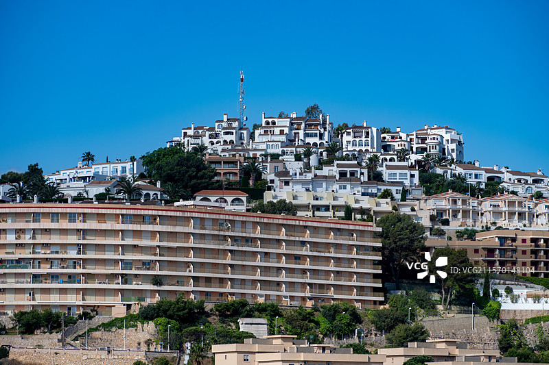 西班牙佩尼斯科拉风光图片素材