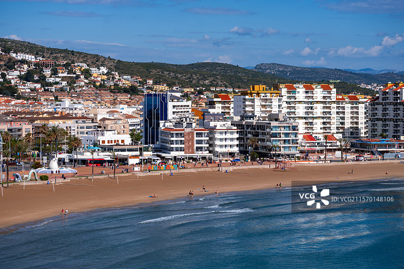 西班牙佩尼斯科拉风光图片素材