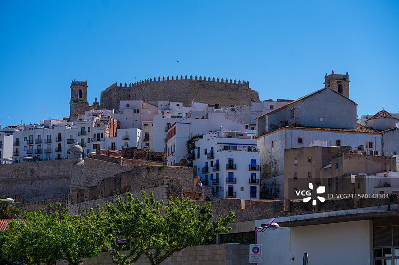 西班牙佩尼斯科拉风光图片素材