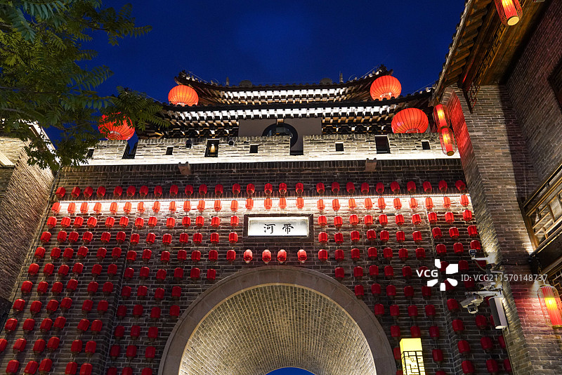 河北省 邯郸市 回车巷 蔺相如回车巷 历史文化街区 邯郸道 成语之都图片素材