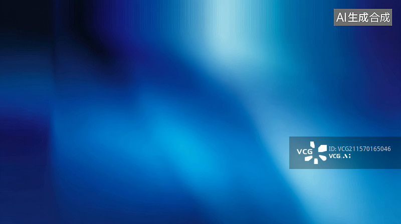 【AI数字艺术】蓝色渐变抽象背景图片素材