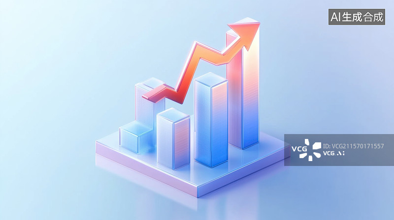 【AI数字艺术】商务股票证券交易金融财经数据报表背景图片素材