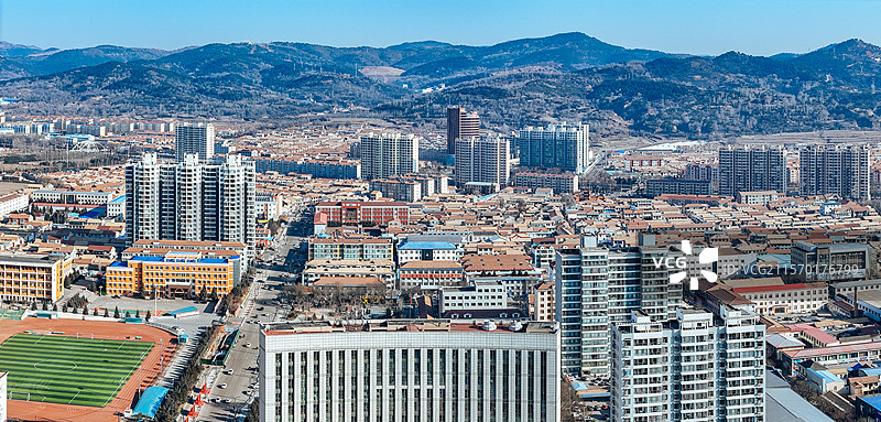 和顺县 义兴镇 迎宾路 城市 晋中市图片素材