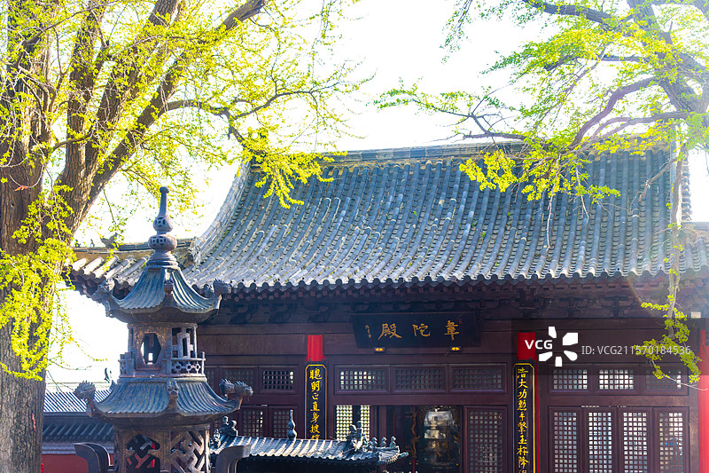 花果山三元宫佛殿图片素材