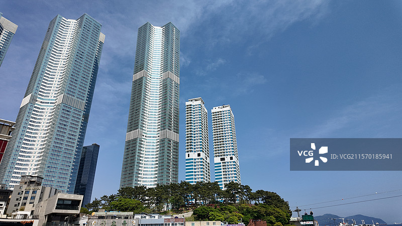韩国釜山特色高楼图片素材