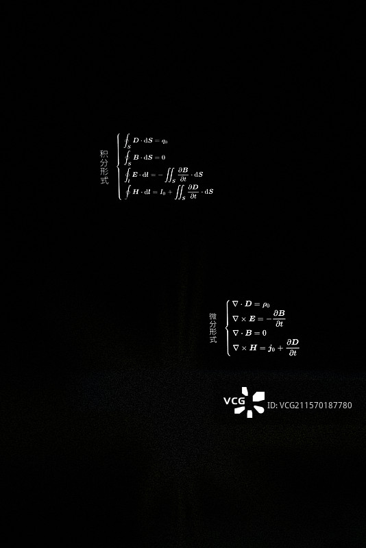 科学，数学，微积分公式图片素材