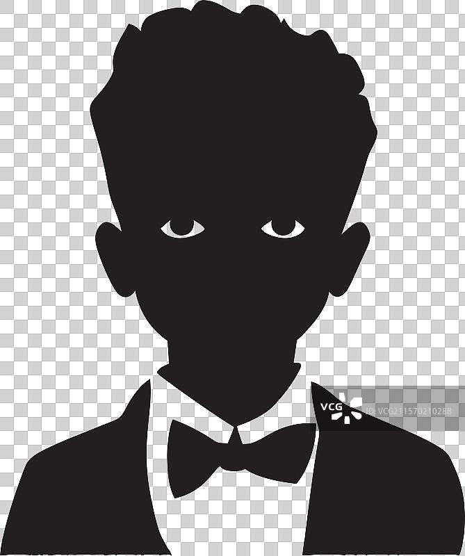 男孩与科技管理数字事务图片素材