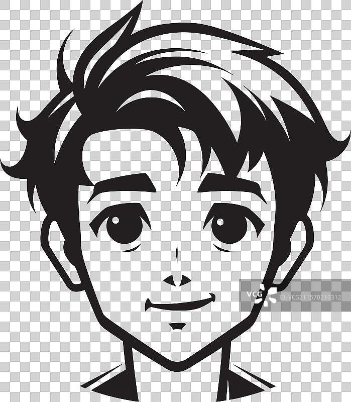 鼓励男孩独立的育儿方式图片素材