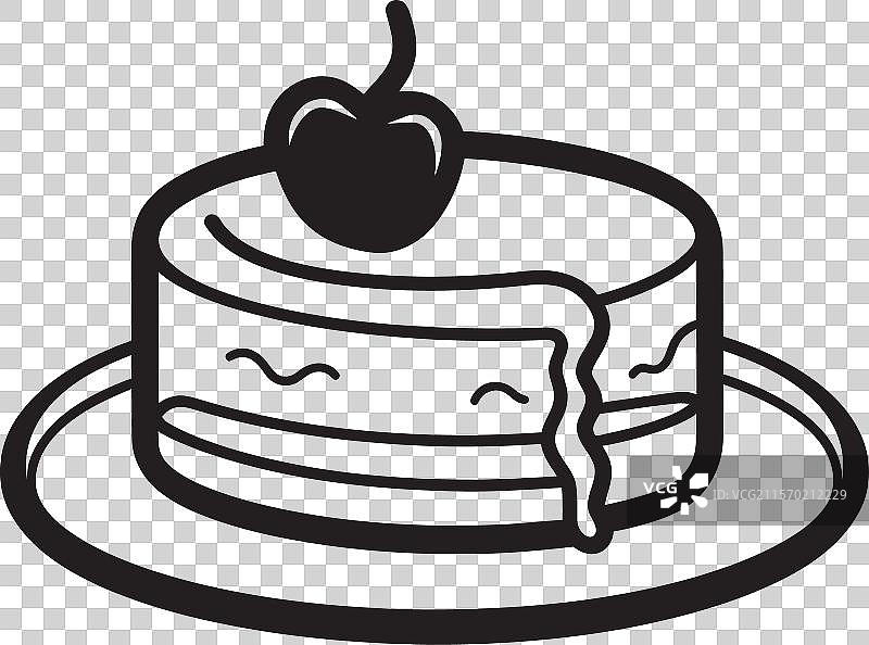 糖果画布蛋糕展示优雅蛋糕图片素材