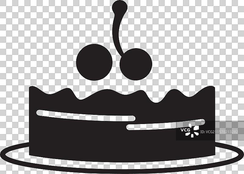 蛋糕创意者的数字甜点工艺图片素材