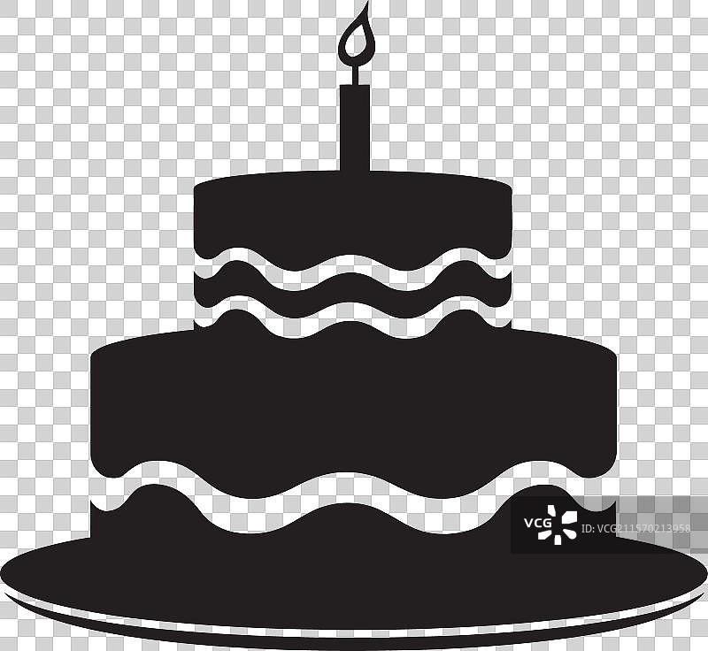 蛋糕编年史：图形美味展示甜蜜图片素材