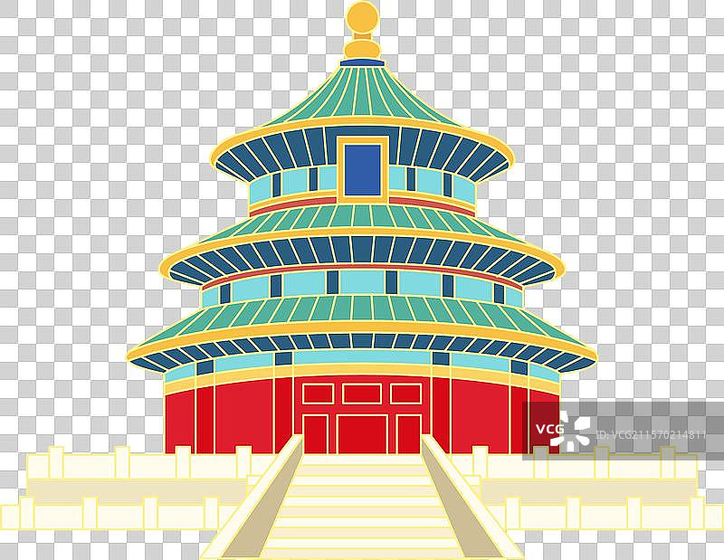 北京天坛矢量免抠元素图片素材