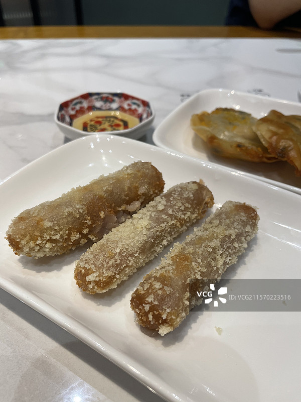 香酥芋泥卷｜家庭复刻×酥脆参数与餐厅级摆盘图片素材