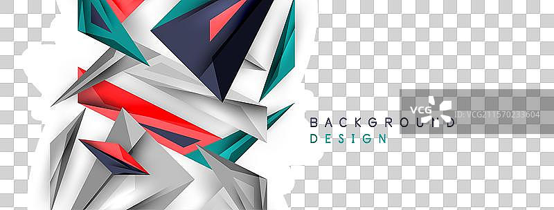 极简几何抽象背景低多边形图片素材