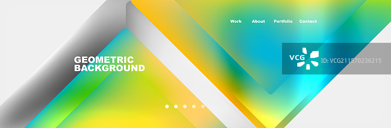 三角形极简风格网站页面背景设计图片素材