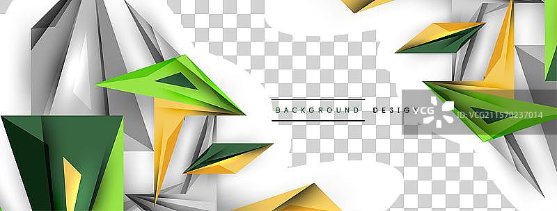 极简几何抽象背景低多边形图片素材