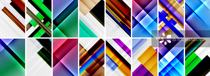 低多边形三角形海报几何图形图片素材