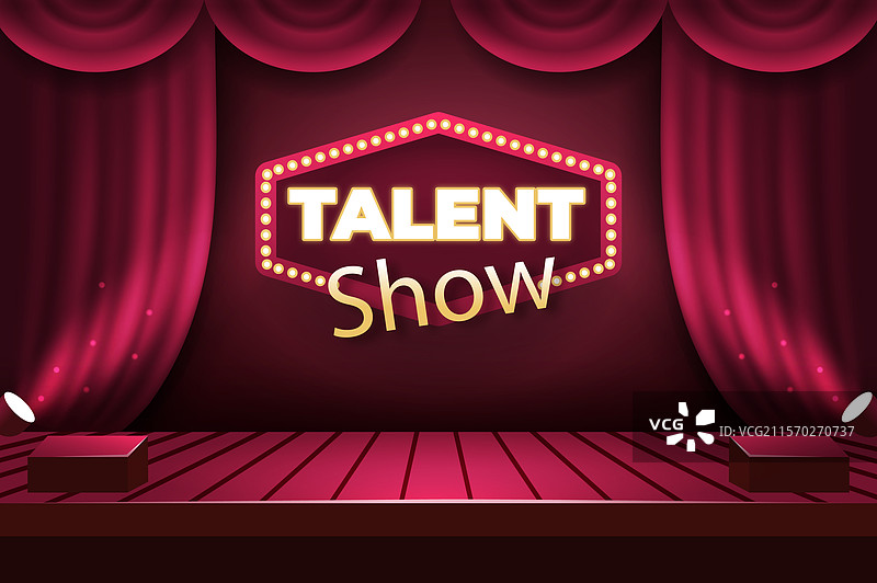真实的才艺表演背景图片素材
