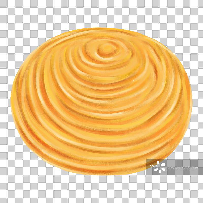 泰州特色美食插画姜堰酥饼图片素材