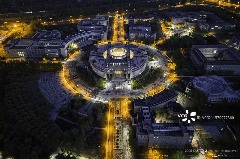 沈阳理工大学航拍图片素材